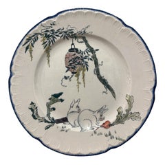 Piatto per L'Escalier de Cristal, 19° "Grands Oiseaux".