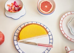 Dinner Plate, Royal Blue Fence Jore Copenhagen