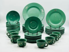 Service de table pour 8 (40 Pieces) en Porcelaine & A Silver par Emilia Castillo