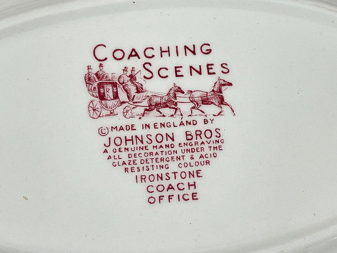 English Dinner Service Set by Johnson Brothers, England 