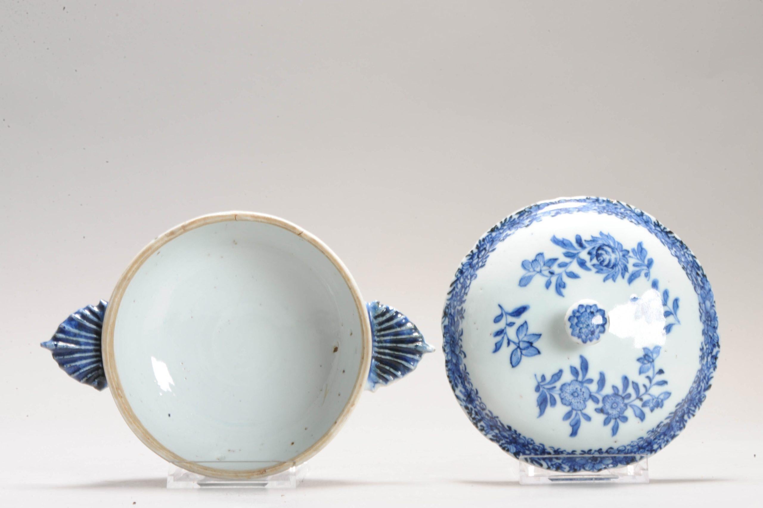 DINNER set de porcelaine chinoise ancienne de la période Kangxi/Yongzheng 18C, bleu et blanc en vente 13