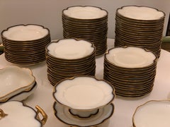 Dinner set limoges porcelain by Theodore Haviland