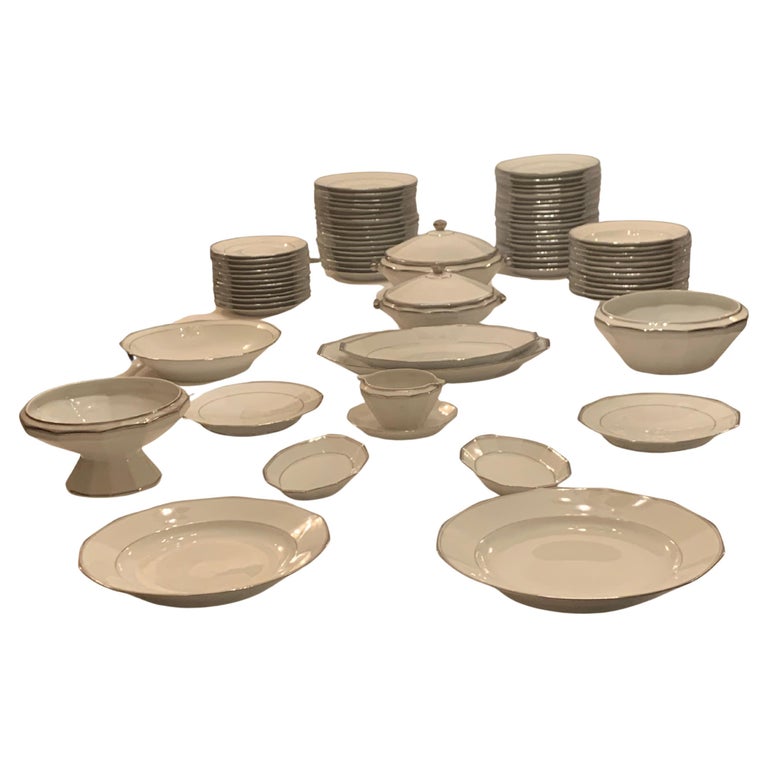 Vajilla porcelana limoges estilo moderno en venta en 1stDibs España