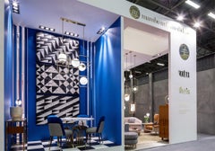 Brass and Marble Dinner Table Bara 120cm Ø