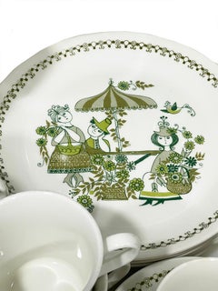 Dinner, tea service "Market" by Turi Design for Figgjo Flint, Norway 1966-1980