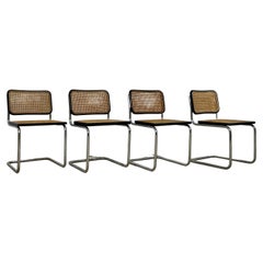Dinning Style Chairs B32 by Marcel Breuer Set 4