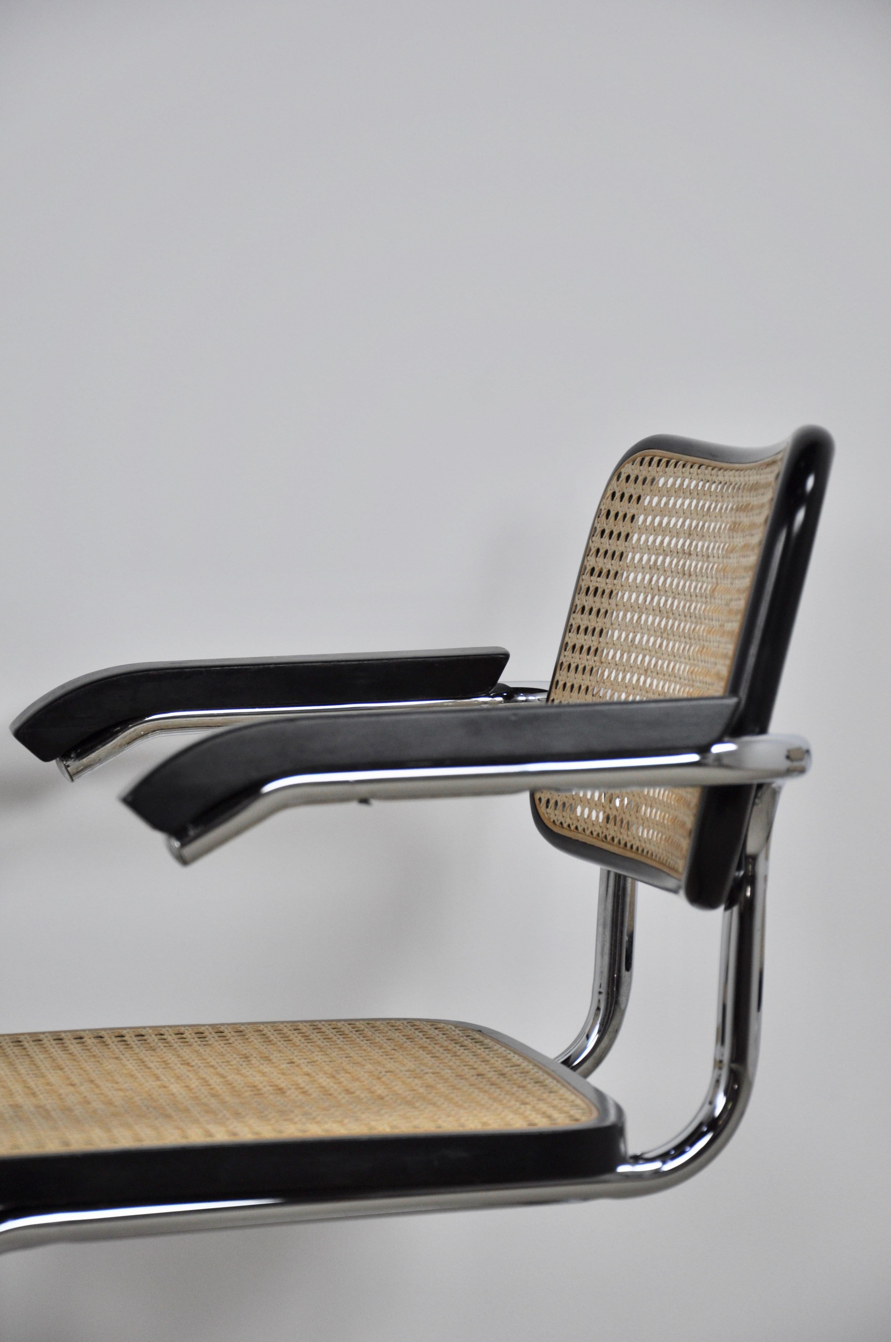 Late 20th Century Dinning Style Chairs B32 by Marcel Breuer Set of 5