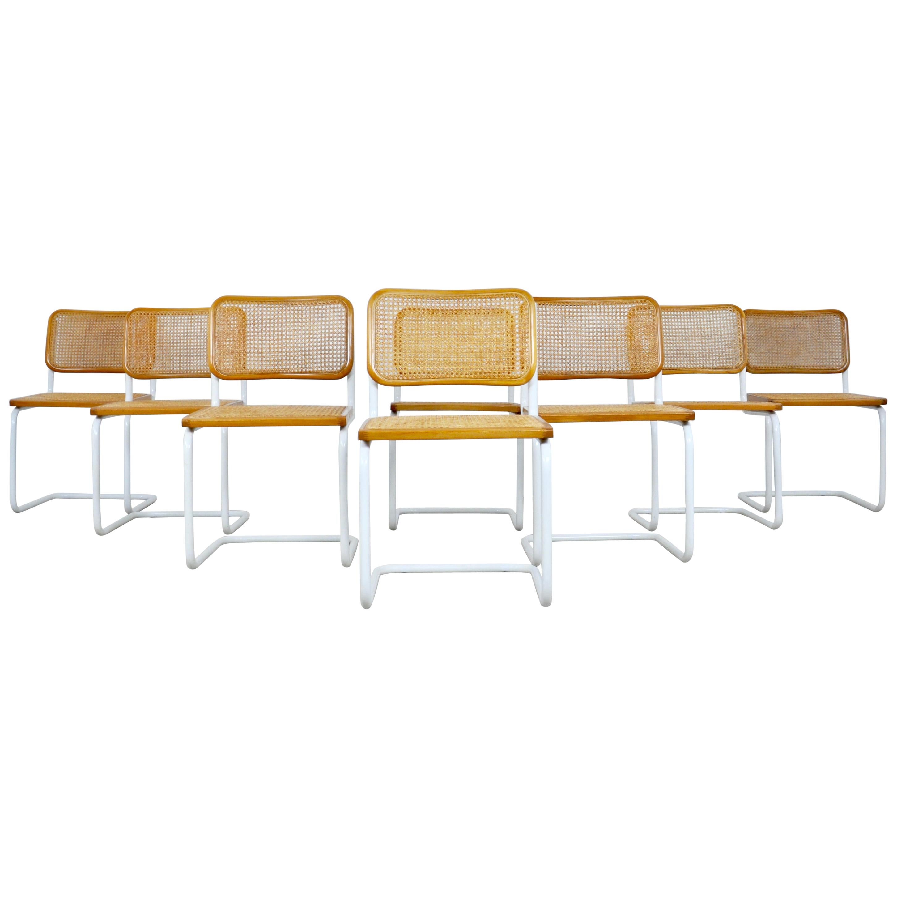 Dinning Style Chairs B32 by Marcel Breuer Set of 8