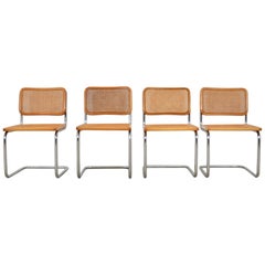 Dinning Style Chairs B32 by Marcel Breuer, Set of 4