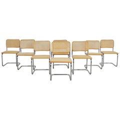 Vintage Dinning Style Chairs B32 by Marcel Breuer Set of 8