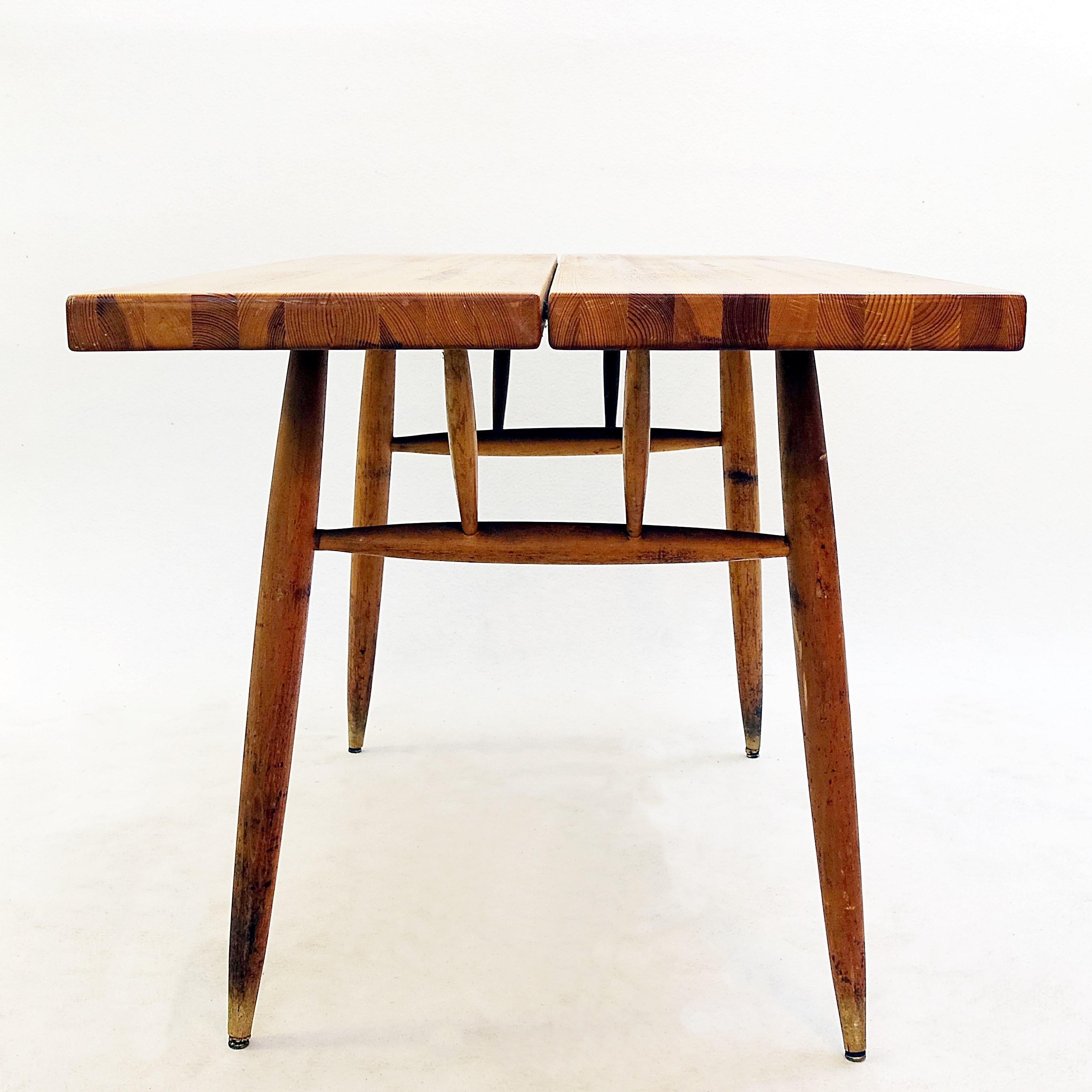 Mid-Century Modern Dinning Table by Ilmari Tapiovaara for Laukaan Puu, Finnland, 1960s