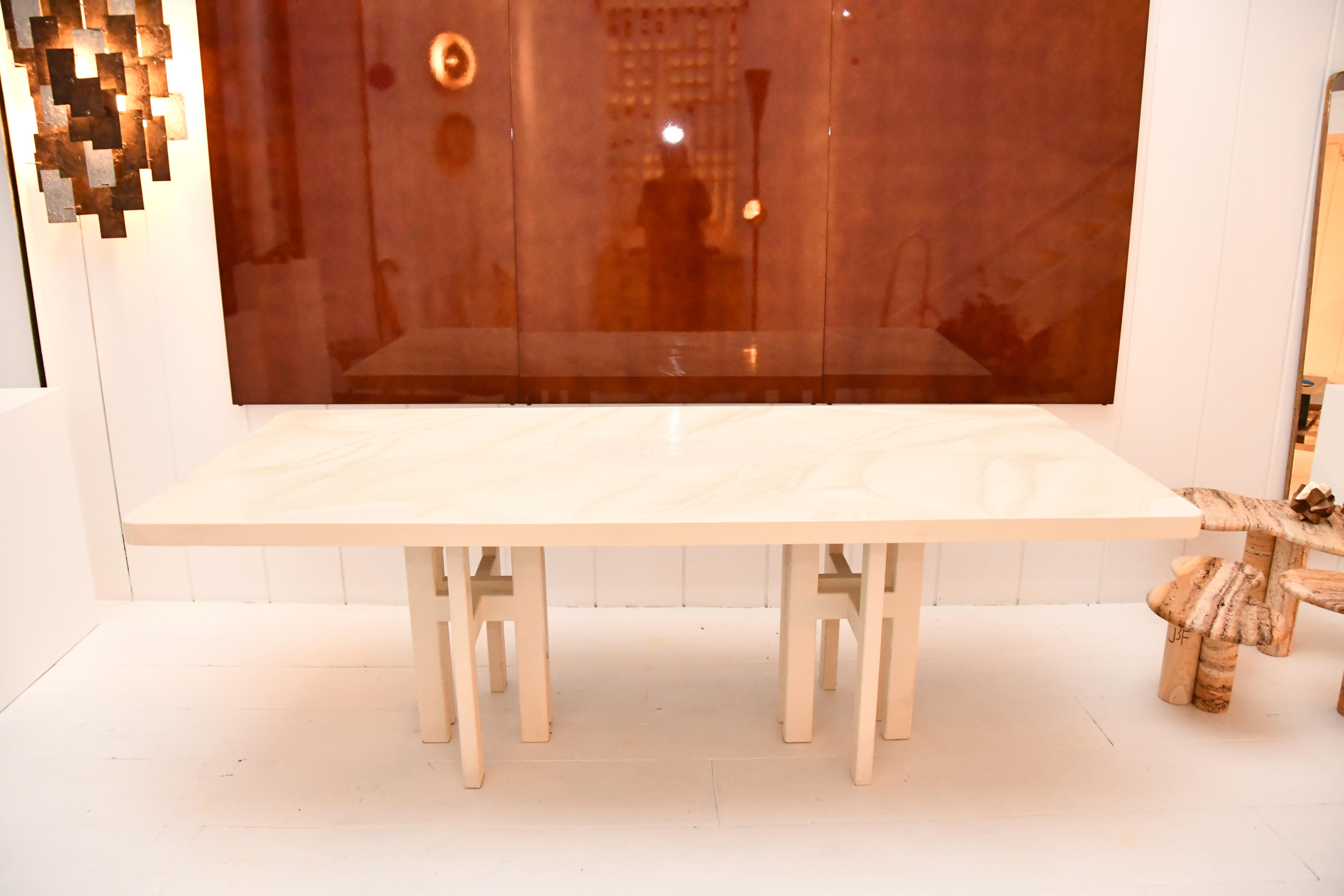 Belge Table de salle à manger Jean Claude Dresse en vente