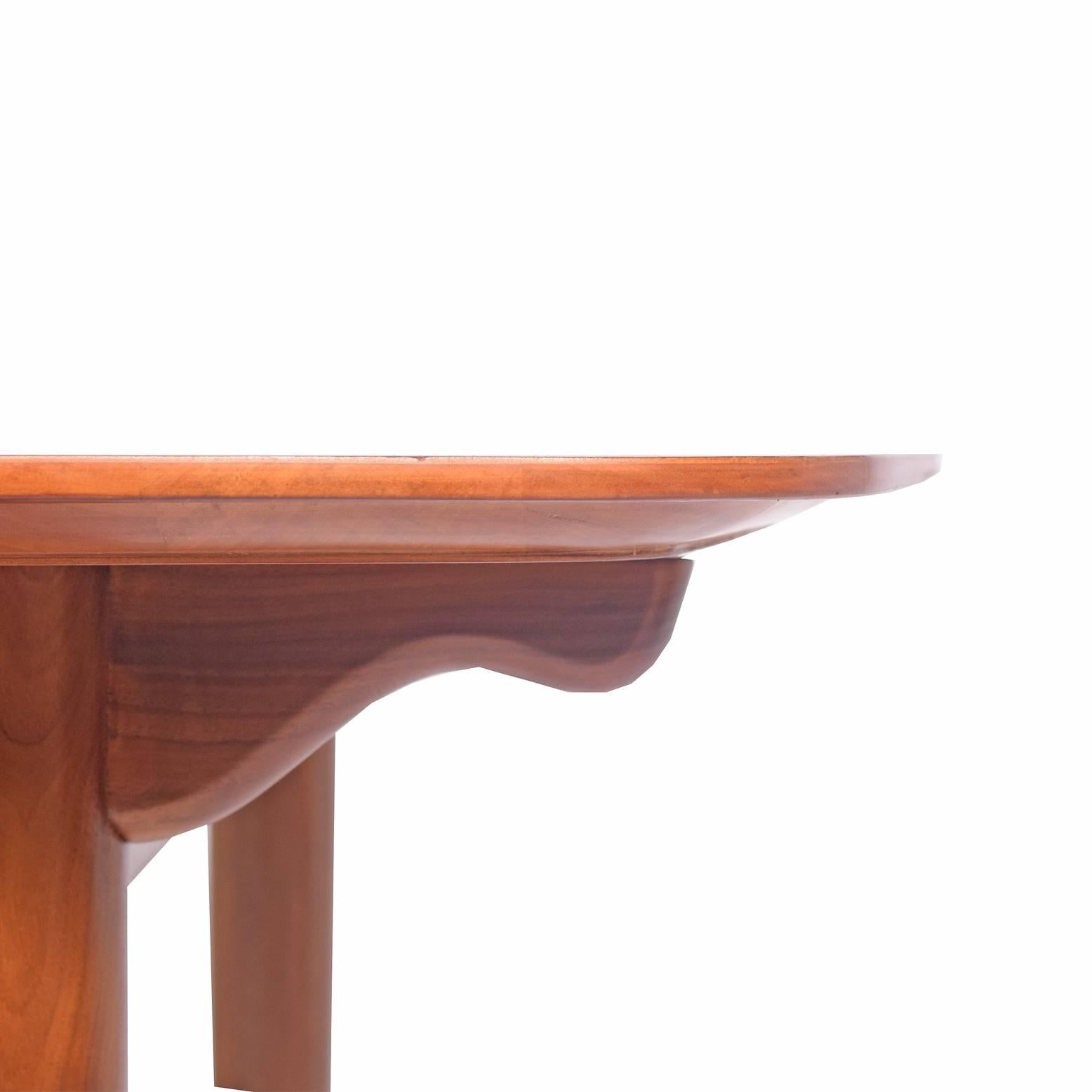 Walnut Dining Table Design by Finn Juhl Mfg. Baker Model #560