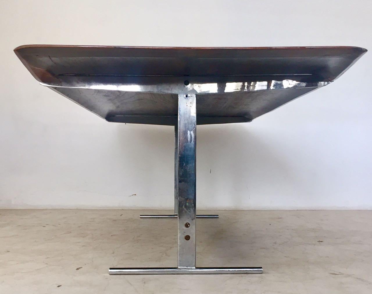 Dinning Table in Brazilian Rosewood by Jorge Zalszupin, 1950s 1