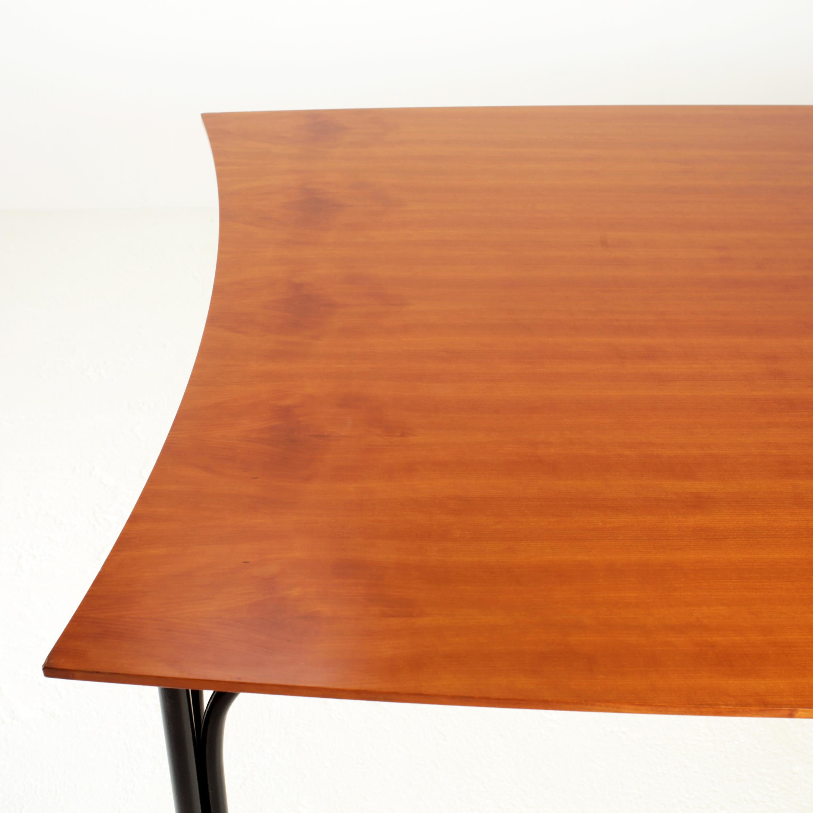 Metal Dinning Table or Conference Table Nanna Ditzel for Fredericia Furniture, 1990s