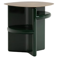 Table Dino en béton et laiton oxydé par Matteo Cibic