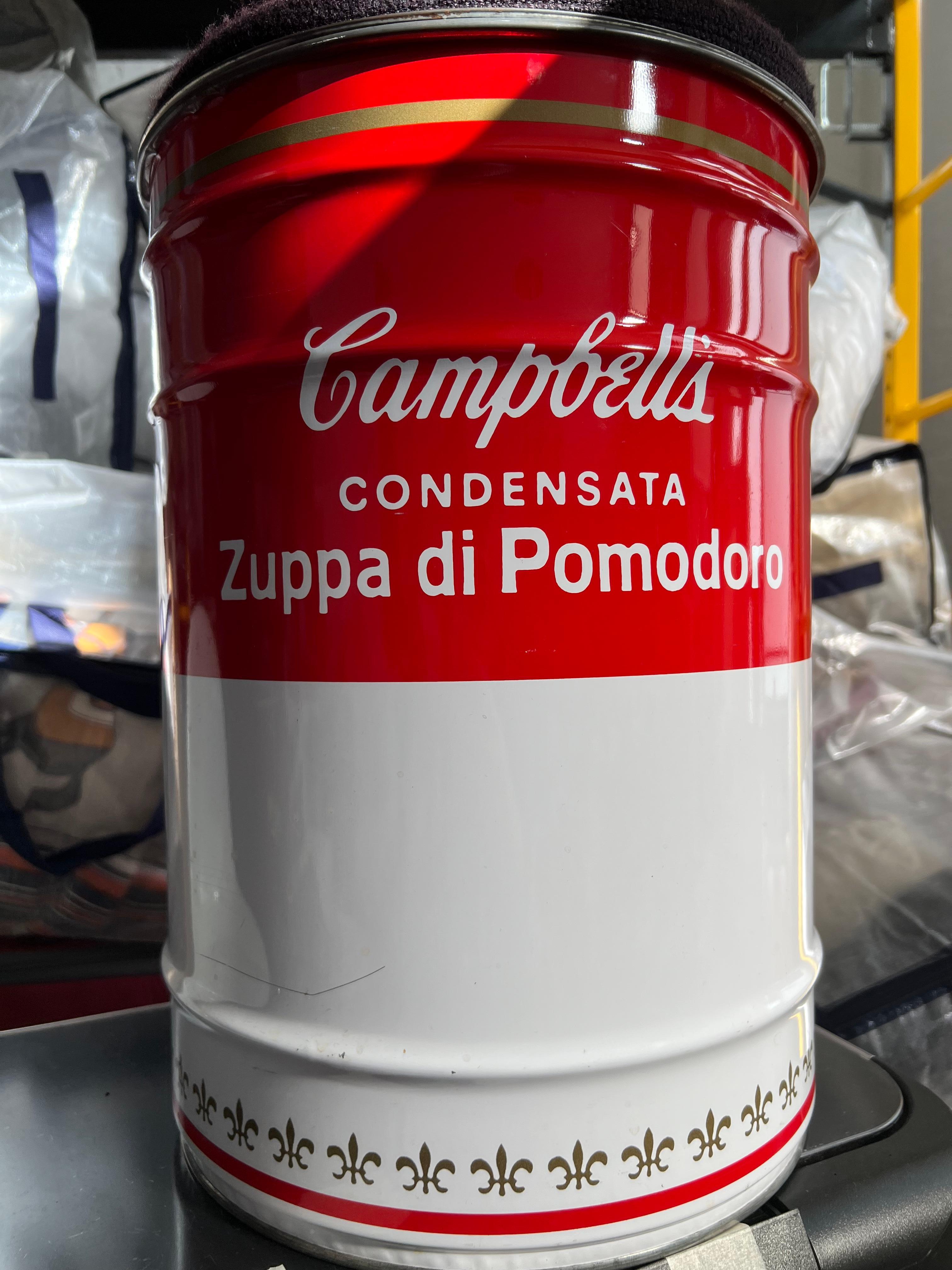 Dino Gavina for Studio Simon, Andy Warhol Campbell’s Soup Can Stool, Italy, 1971 4