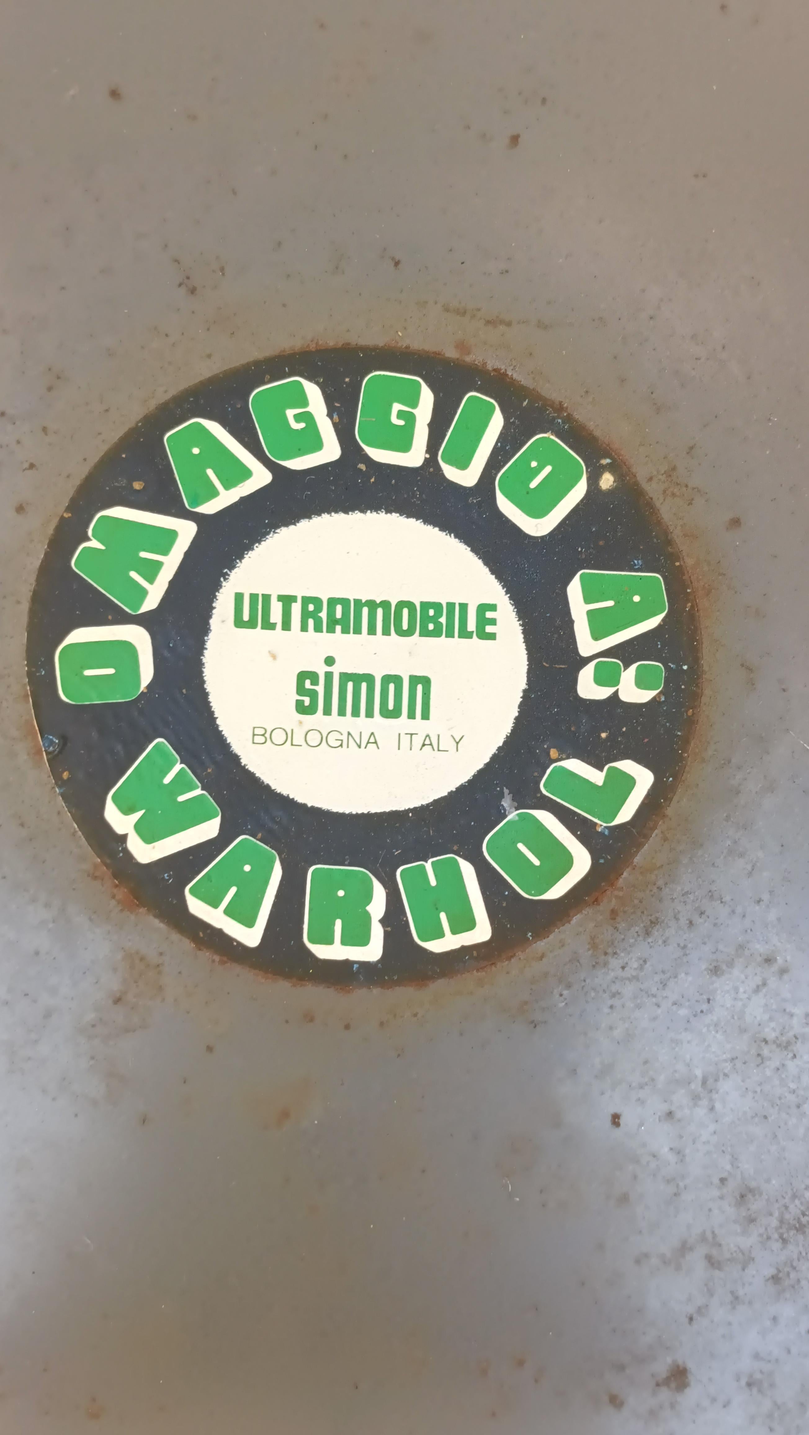 Dino Gavina für Studio Simon, Andy Warhol Campbell's Soup Hocker, Italien 1971 im Angebot 1