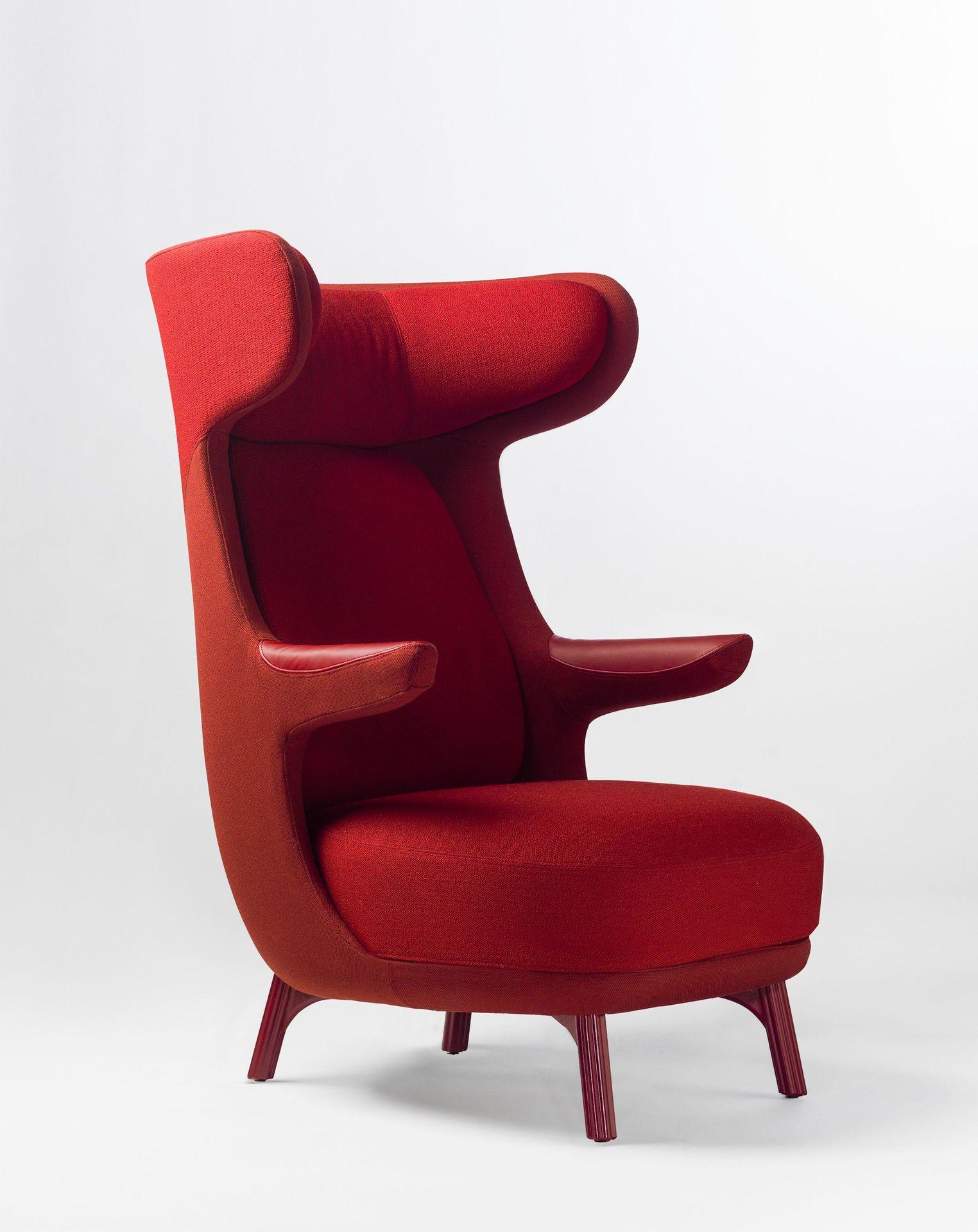 Roter Sessel von Jaime Hayon, Dino Hayon Edition im Zustand „Neu“ im Angebot in Geneve, CH