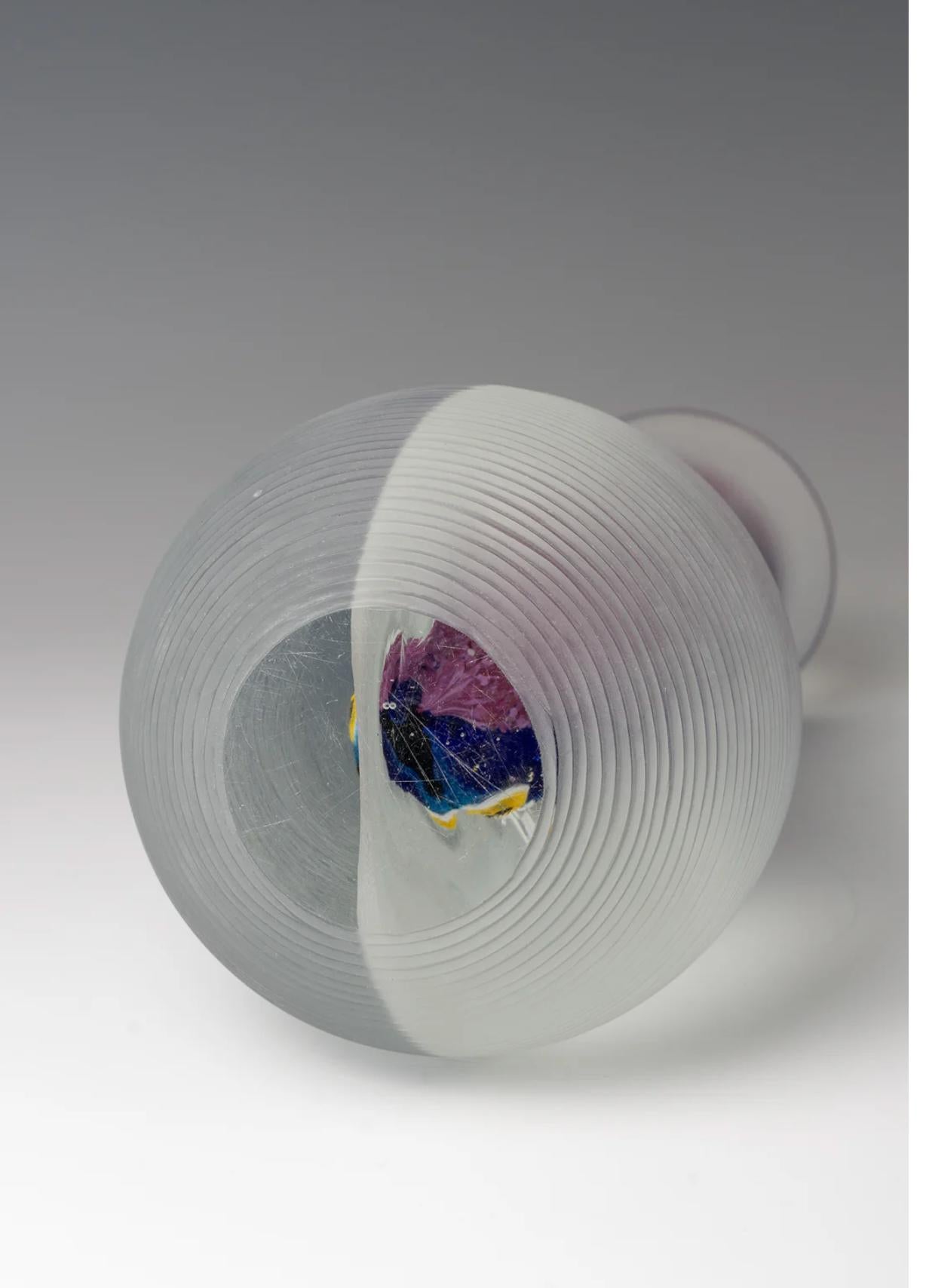 Verre de Murano Dino Martens (1894-1970), un rare vase « Icantesimo », 1954 en vente