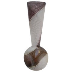 Retro Dino Martens Art Glass Vase