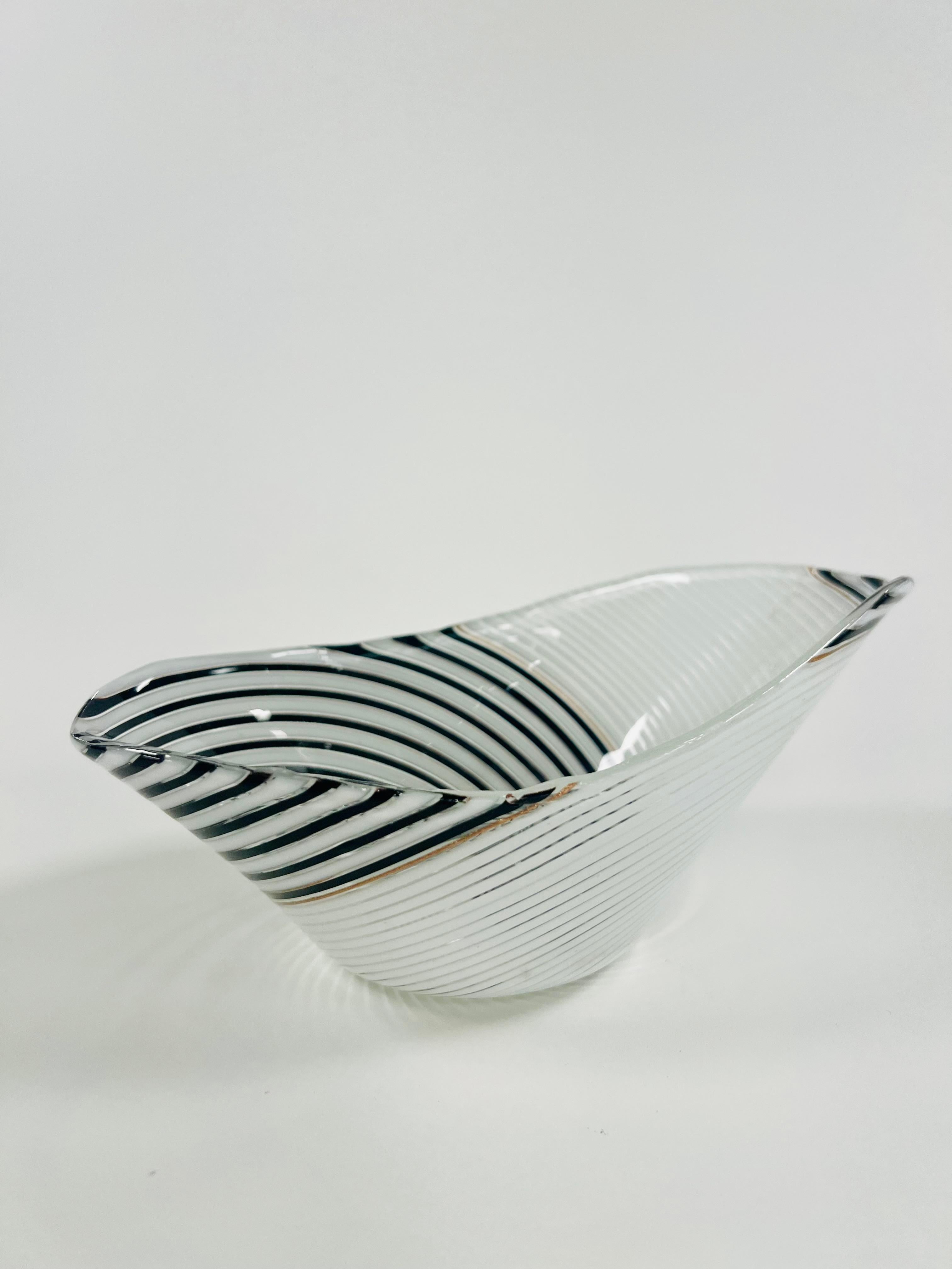 Cendrier en verre de Murano par DINO MARTENS pour Aureliano Toso 