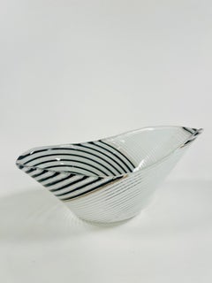 Dino Martens ashtray in Murano glass circa 1950