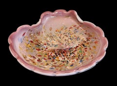 DINO MARTENS - AVEM - Murano 'Confetti Glass' Bowl - Italy - Mid 20th Century