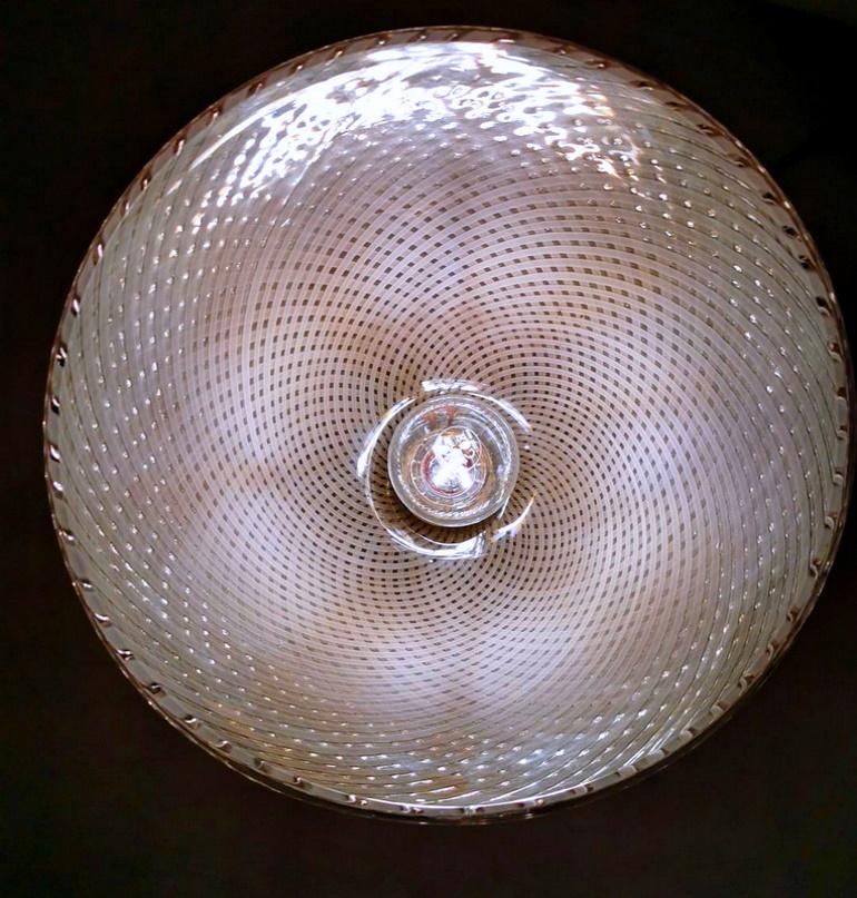 Dino Martens for Aureliano Toso 'Attributed' Lamp Murano 