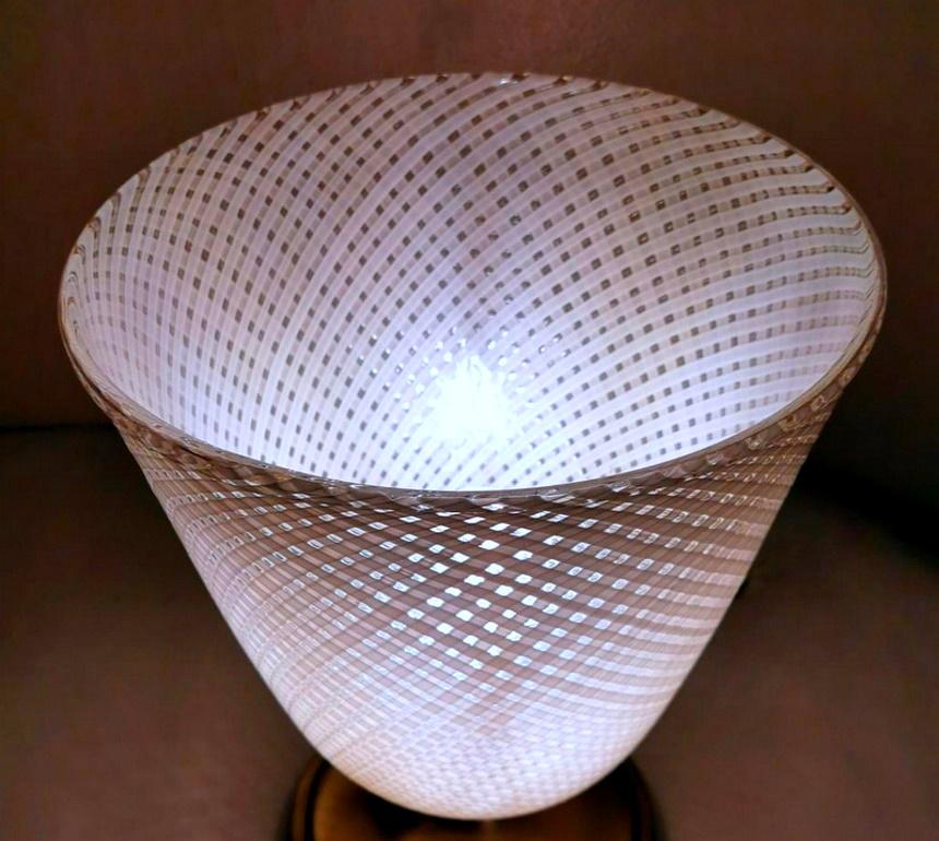 20th Century Dino Martens for Aureliano Toso 'Attributed' Lamp Murano 