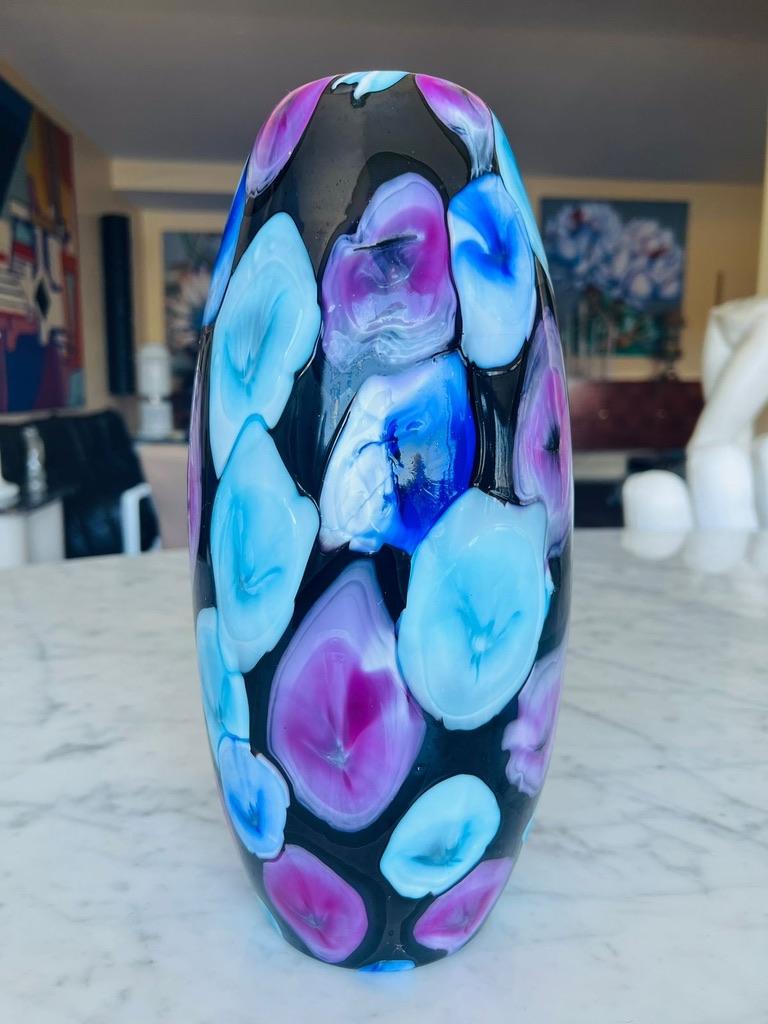 Mid-Century moderno Vaso multicolore 