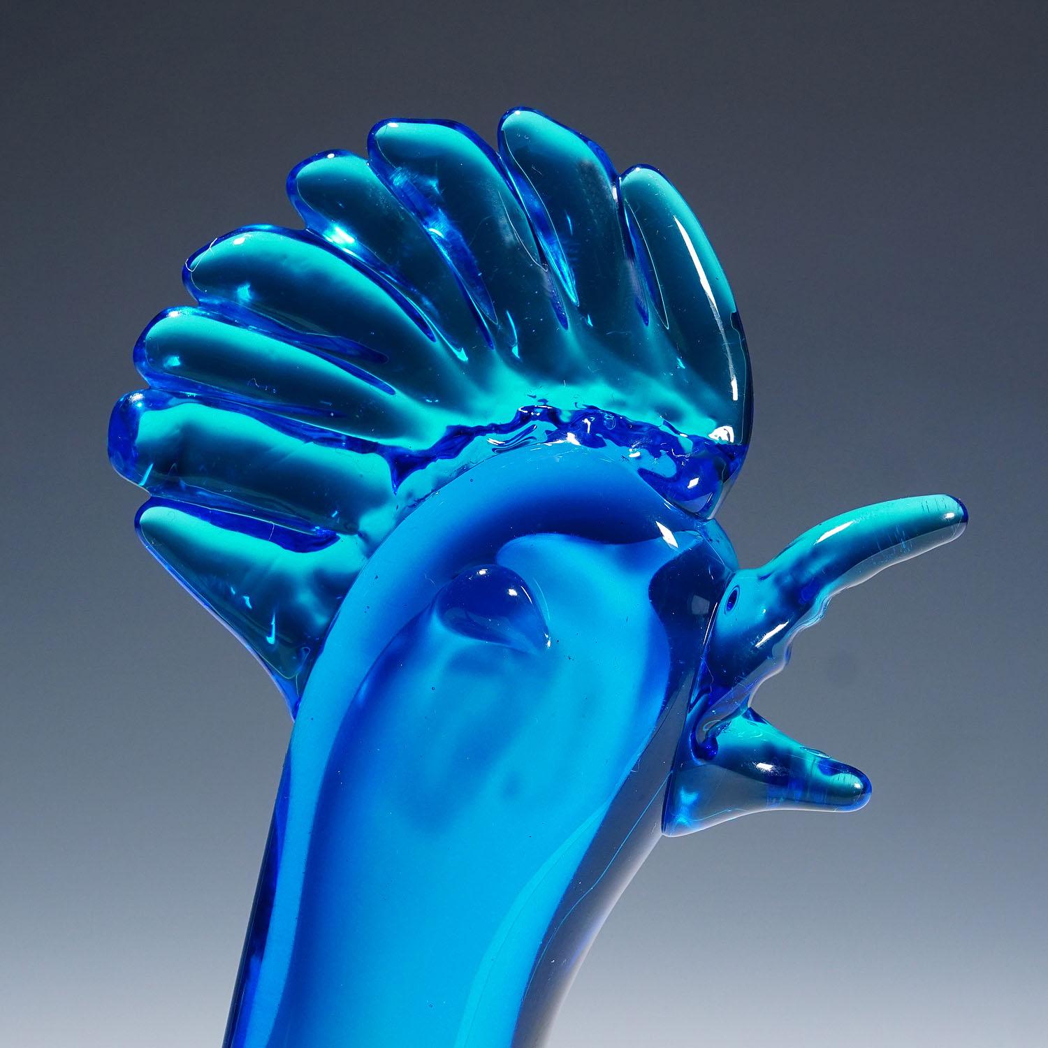Dino Martens per Aureliano Toso Scultura di gallo 1952 In condizioni buone in vendita a Berghuelen, DE