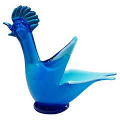 Dino Martens pour Aureliano Toso Sculpture en forme de coq 1952