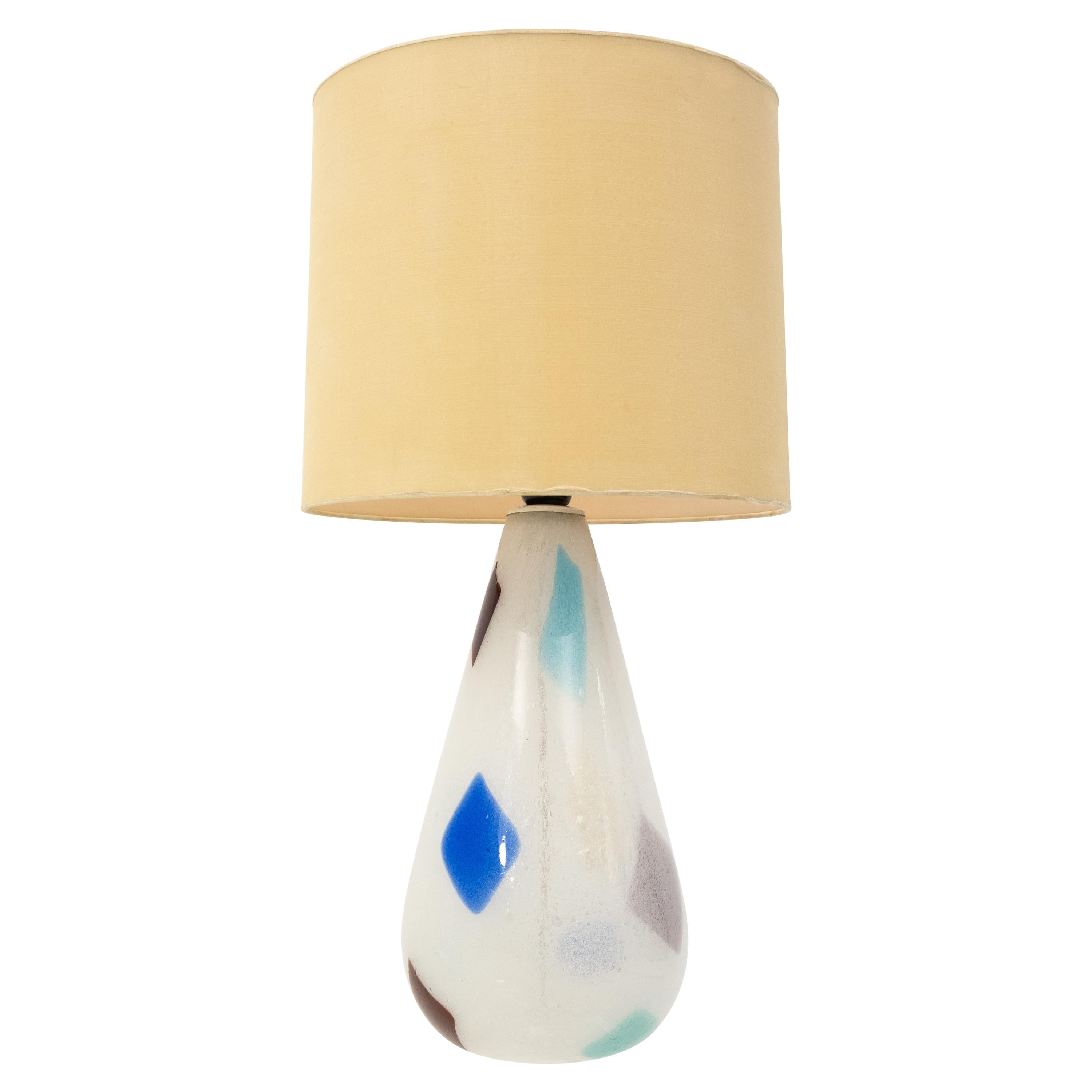 glass lamp stand