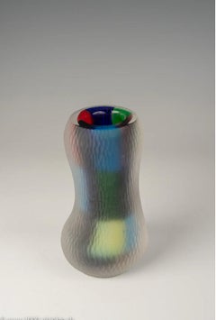 Dino Martens Gomitolo Vase, Murano Glass, Italy, 1954