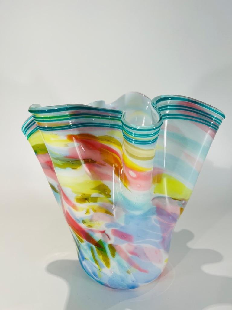 International Style Style Dino Martens Italian Multicolor 1950 Murano Glass 