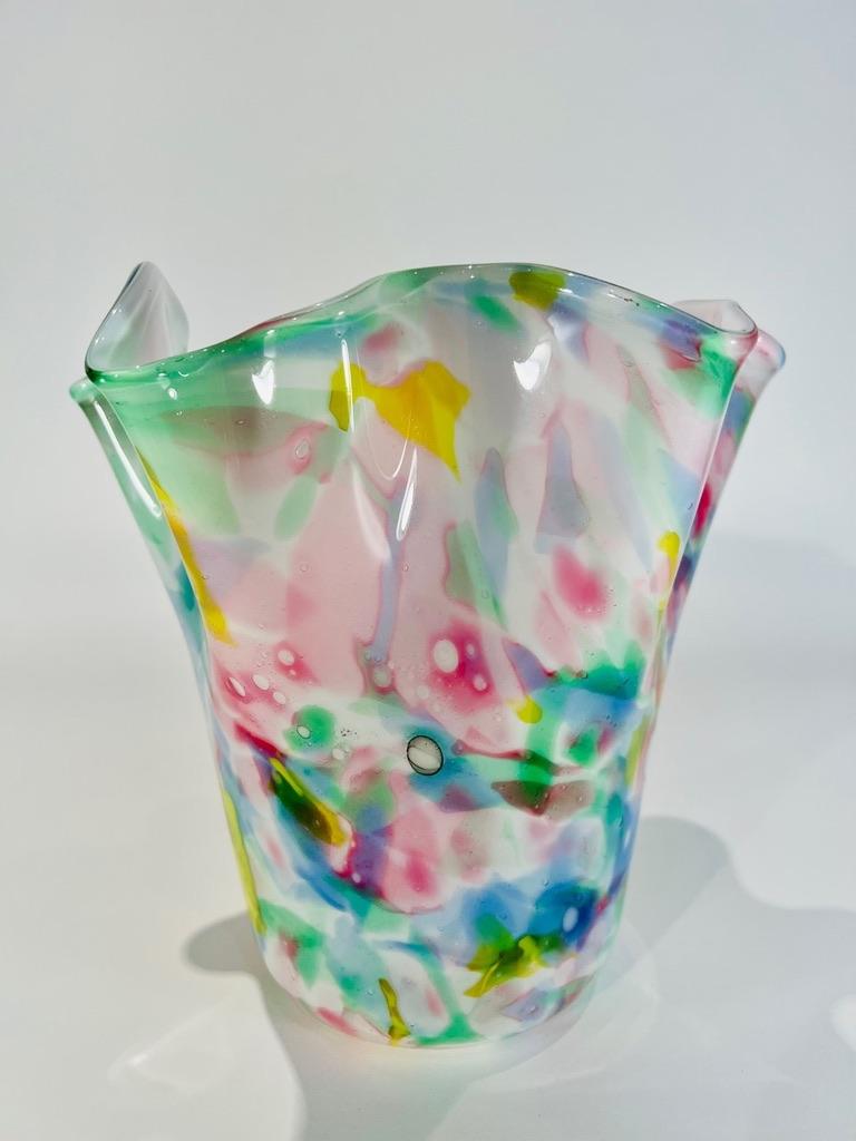 Italian Dino Martens Murano glass multicolor circa 1950 