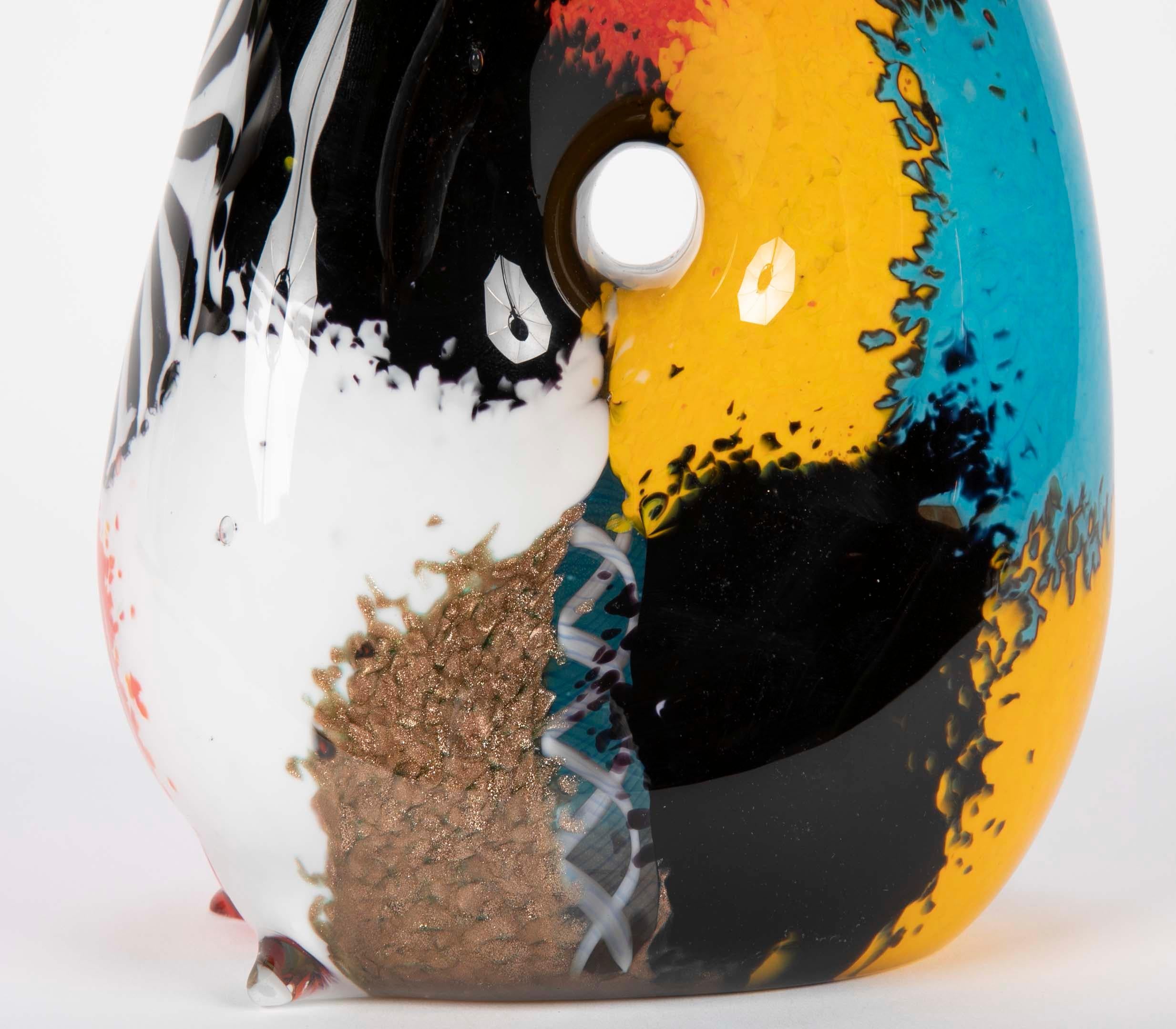 Vetro Vaso in vetro di Murano 