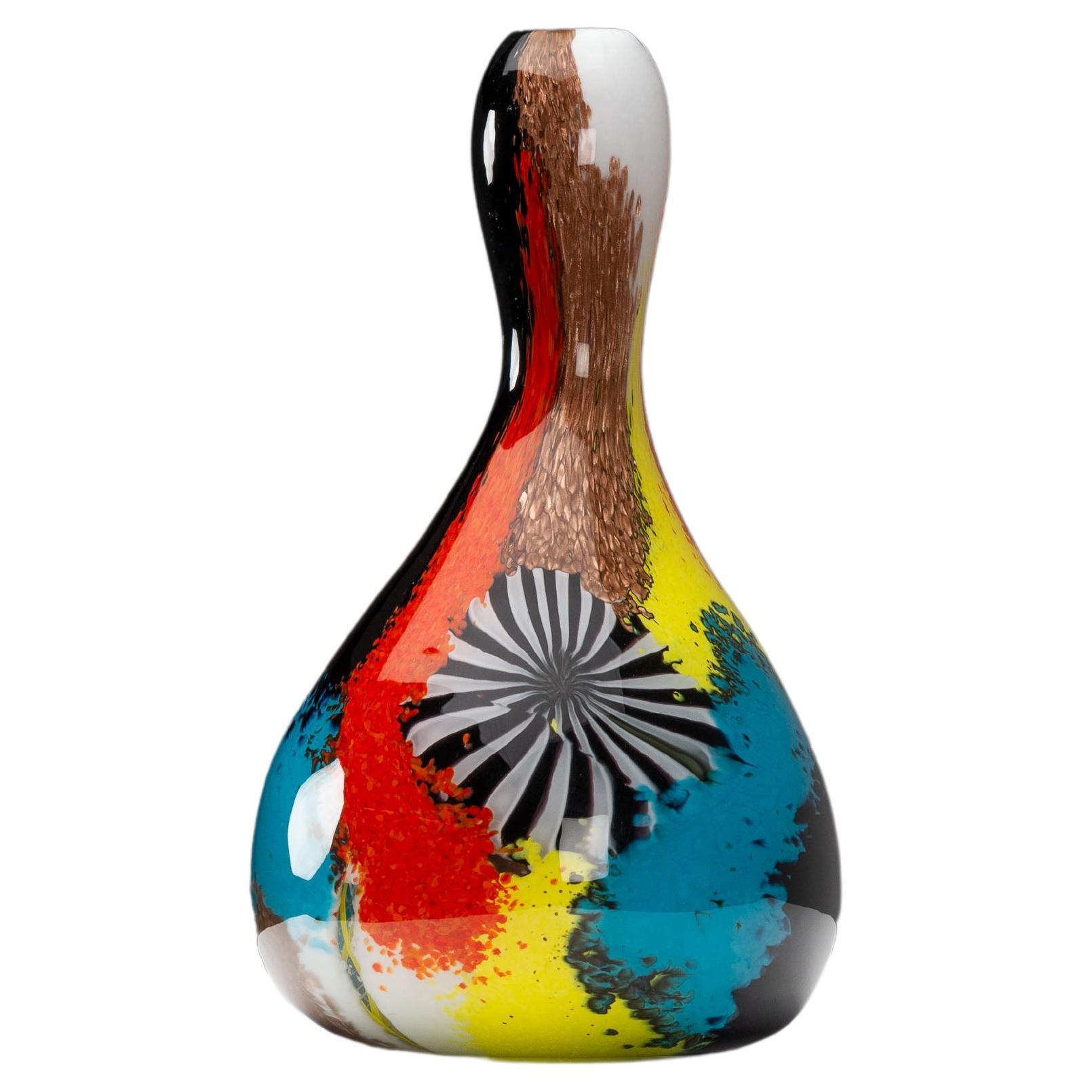 Dino Martens Oriente vase Aureliano Toso Italy 1960 For Sale