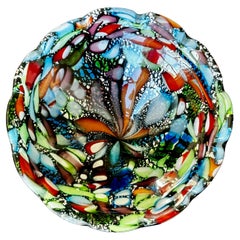 Dino Martens Reticulated Glass Bowl 
