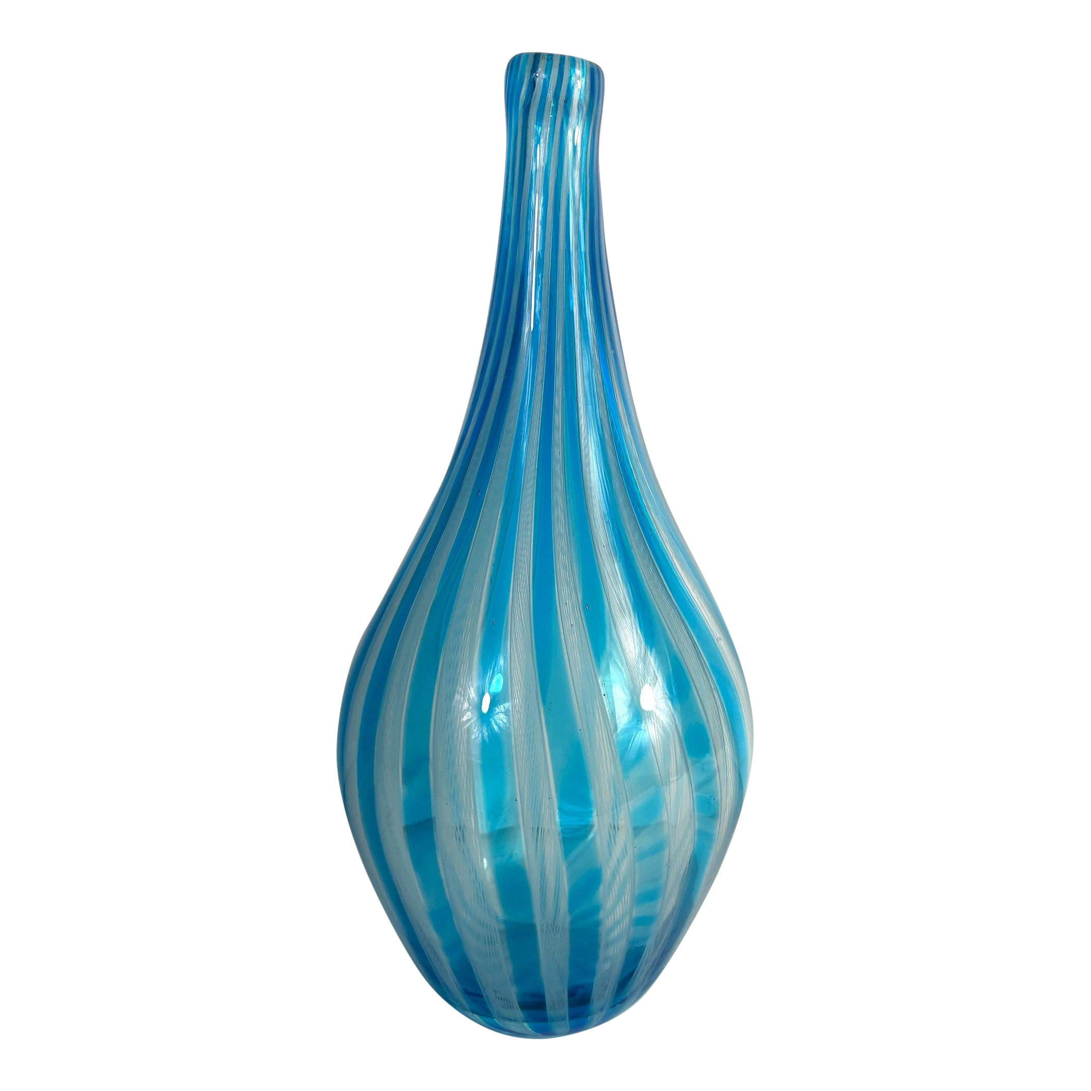 Vase en verre de Murano de Dino Martens à Aureliano Toso en vente