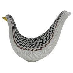 Vintage Dino Martens "Trina" Vase Murano Glass Bird