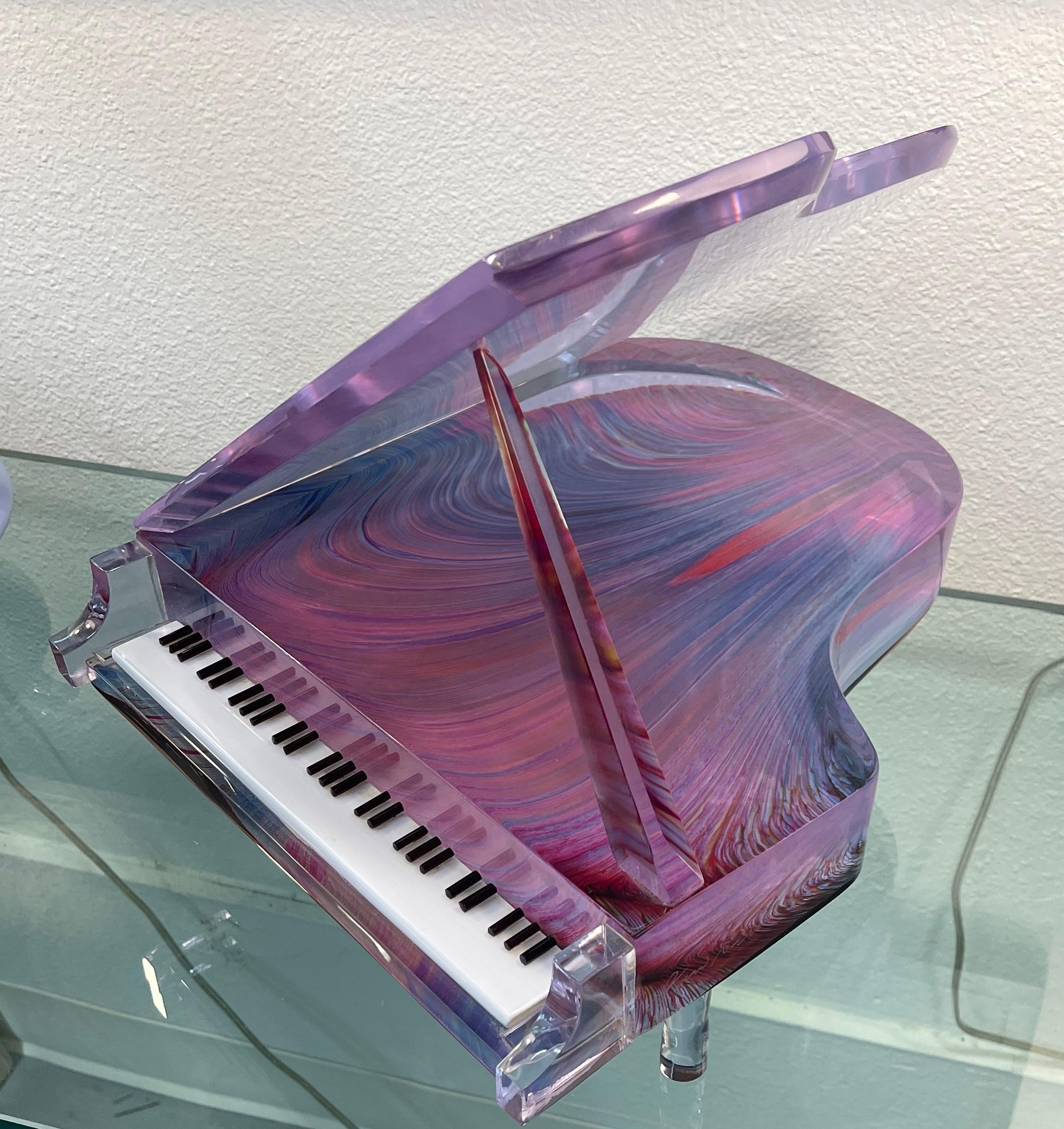 Italian Dino Rosin Chalcedony Piano For Sale