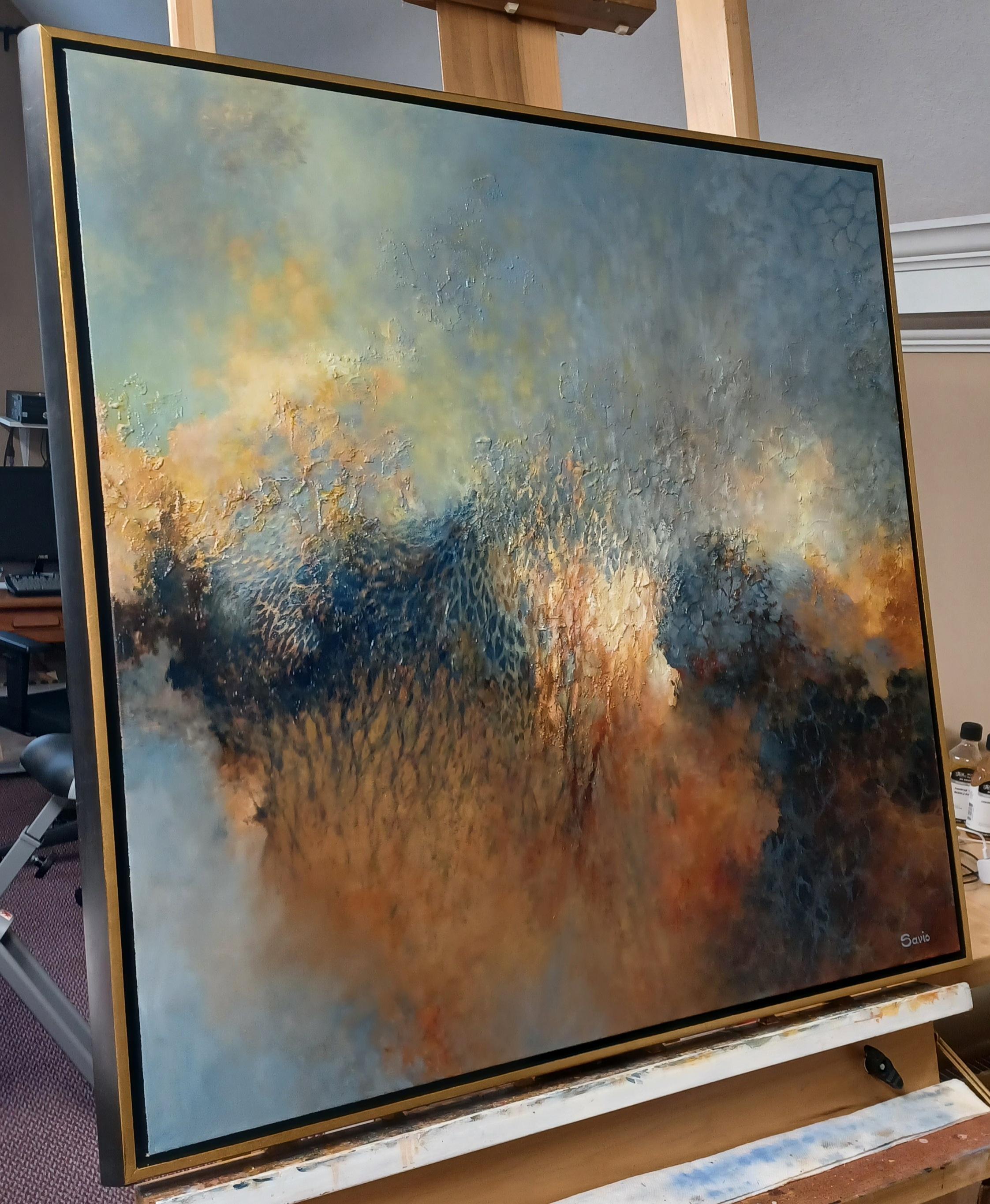 Framed Oil on Canvas 