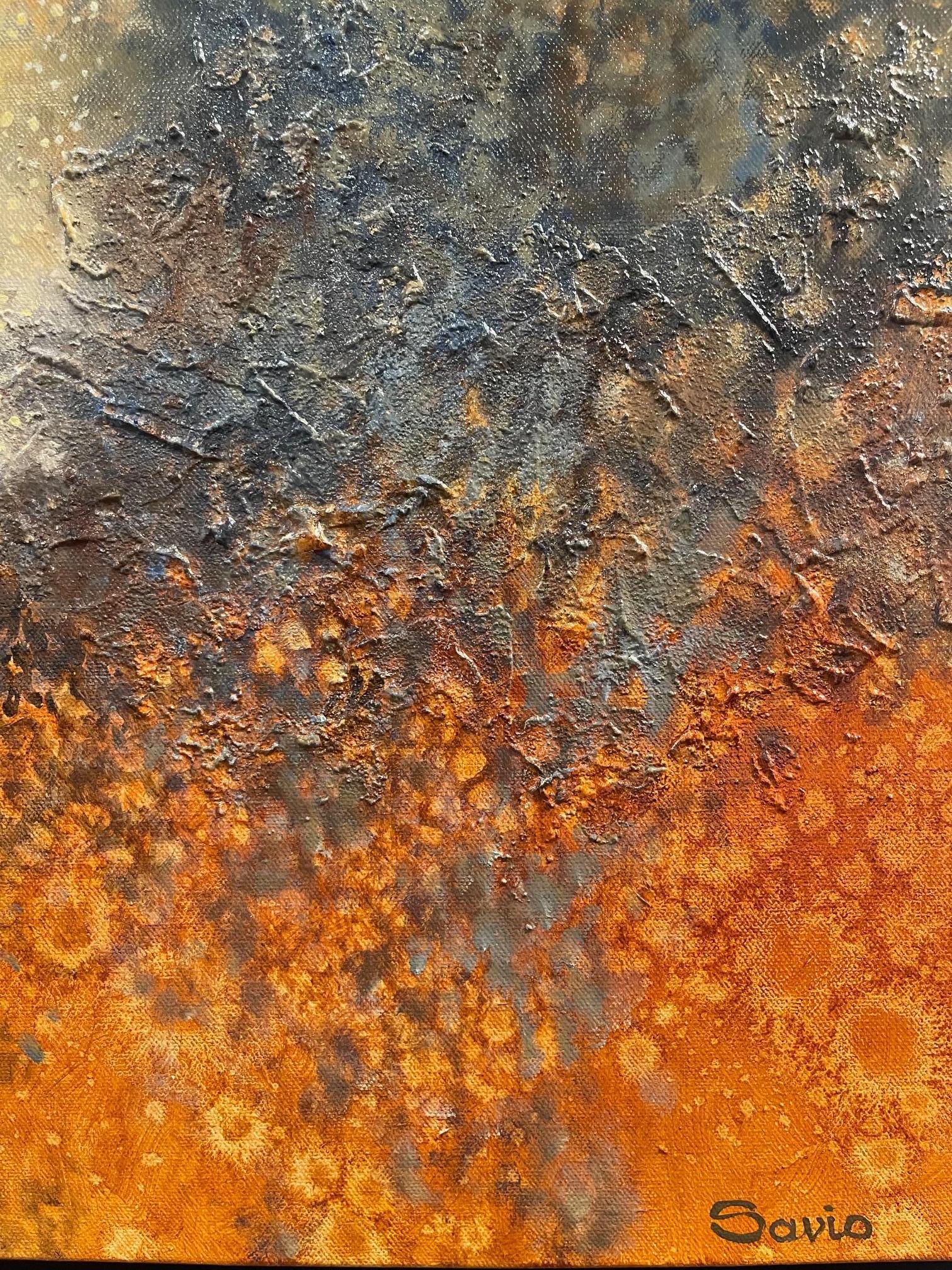 Olio su tela con cornice 