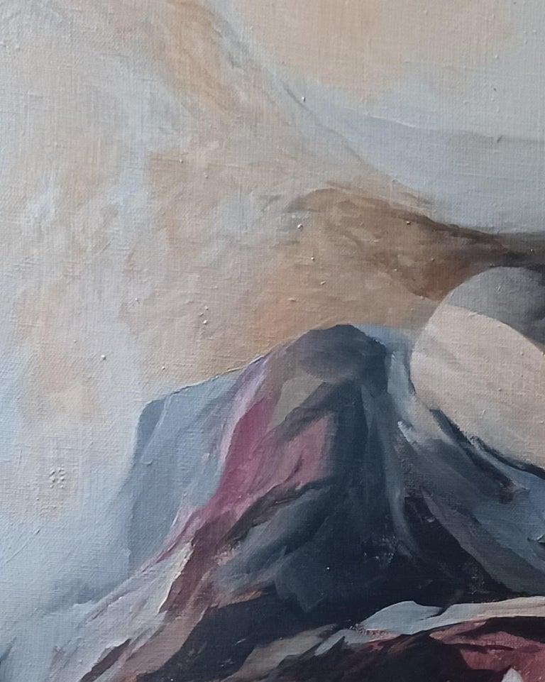 Framed Oil on Canvas 