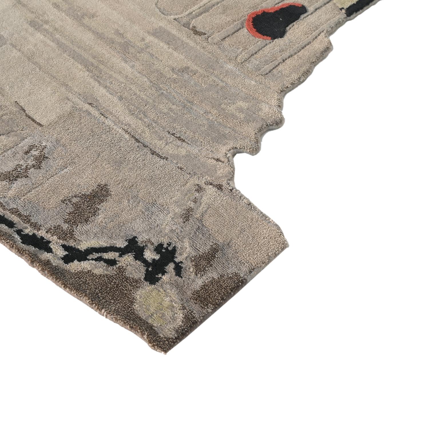Dinodo Studio Fragment IV von Dominik Scharfer, limitierte Auflage, Kunstteppich & Wandteppich (Moderne) im Angebot