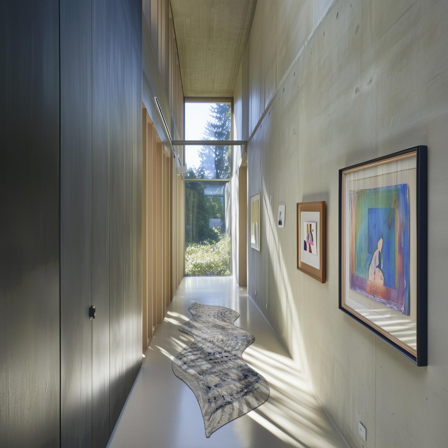 Hand-Knotted Dinodo Studio Kenny Can't Paint by Kenny Schachter Limited-Edition Art Rug For Sale