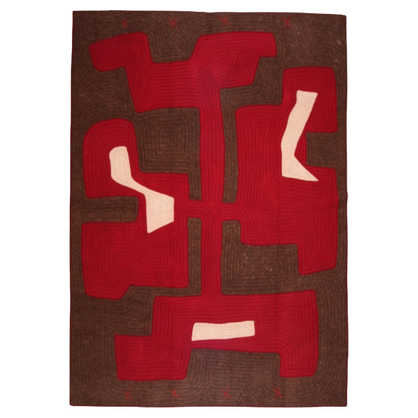 Dinodo Studio Shyrdak by Firouz FarmanFarmaian Limited-Edition Art Rug