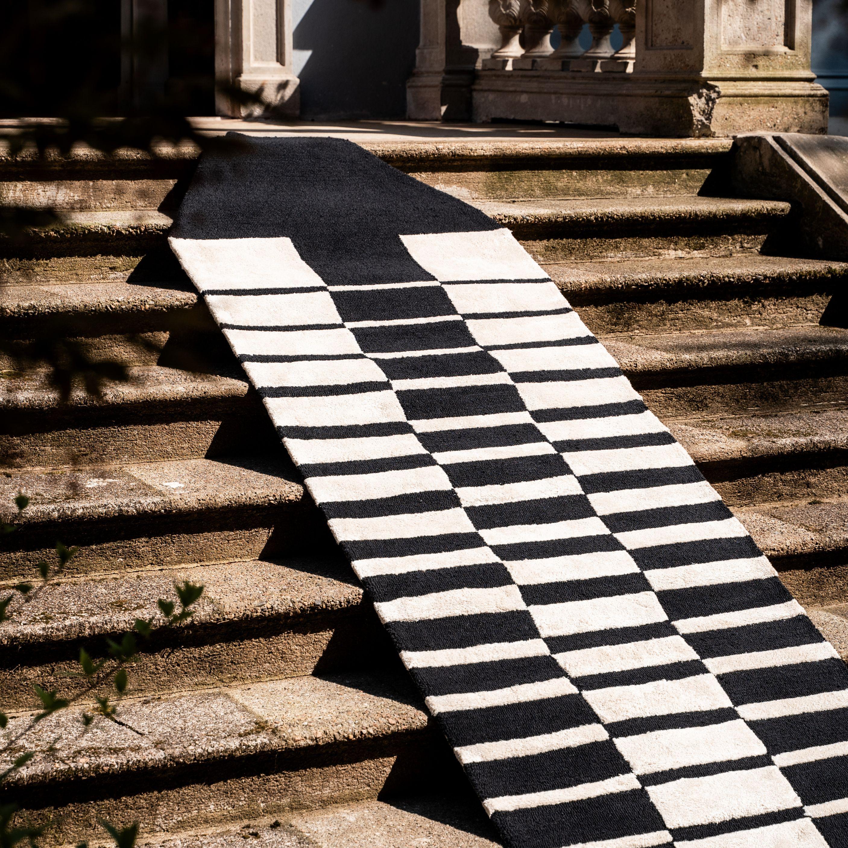 Alfombra artística y tapiz de edición limitada Viavai de Dinodo Studio by Marcello Morandini Italiano en venta